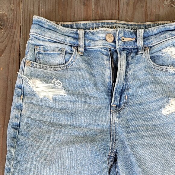 Boyfriend jeans - American Eagle size 0 Short - Picture 1 of 4